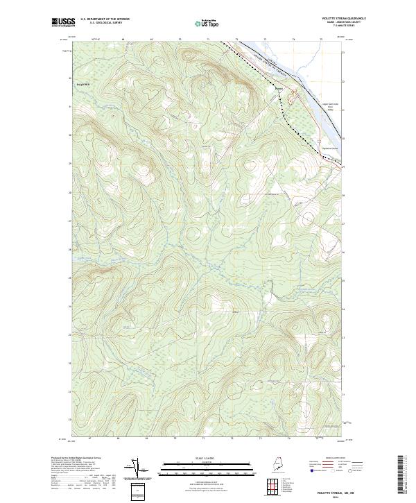 Violette Stream 2024 topographic map thumbnail