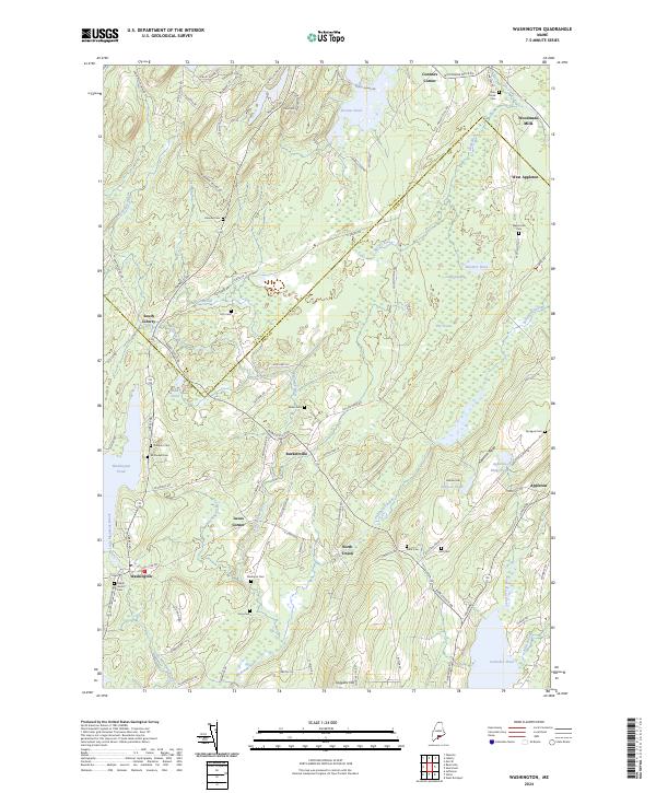 Washington topographic map thumbnail