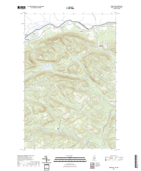 Wheelock 2024 topographic map thumbnail