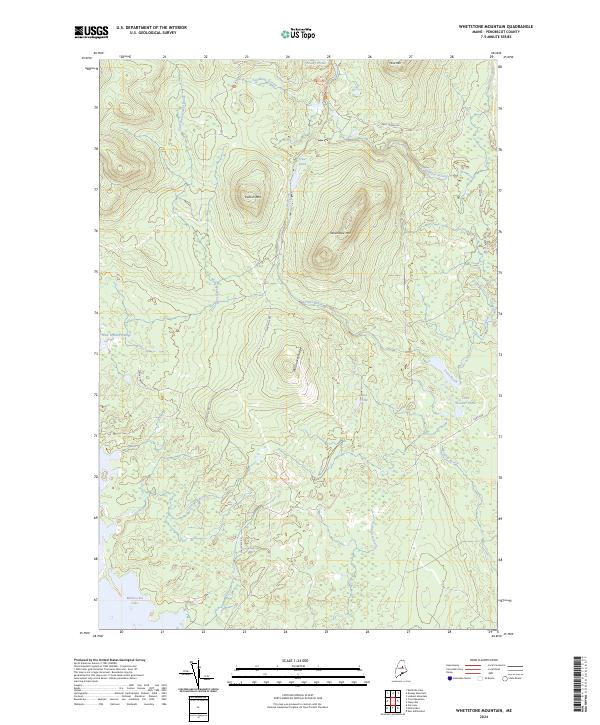 Whetstone Mountain topographic map thumbnail