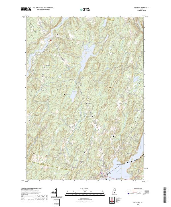 Wiscasset 2024 topographic map thumbnail