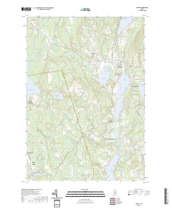 Union topographic map thumbnail
