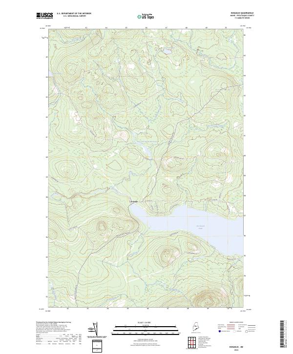Kokadjo topographic map thumbnail