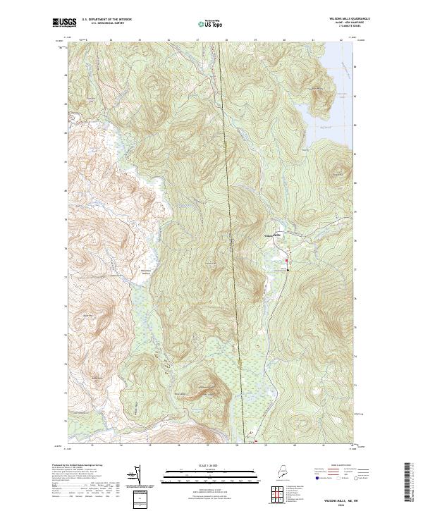 Wilsons Mills 2024 topographic map thumbnail