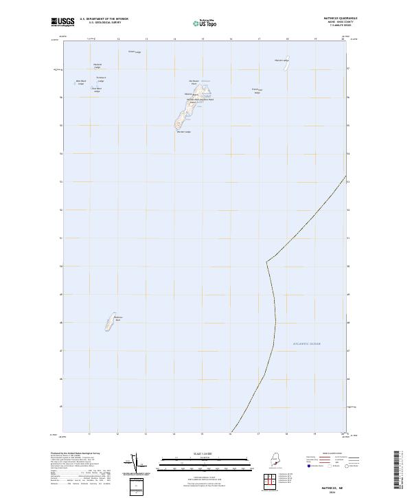 Matinicus topographic map thumbnail