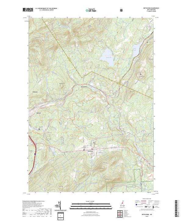 Bethlehem topographic map thumbnail