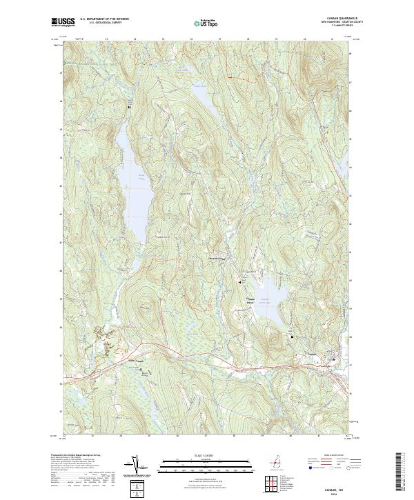 Canaan topographic map thumbnail