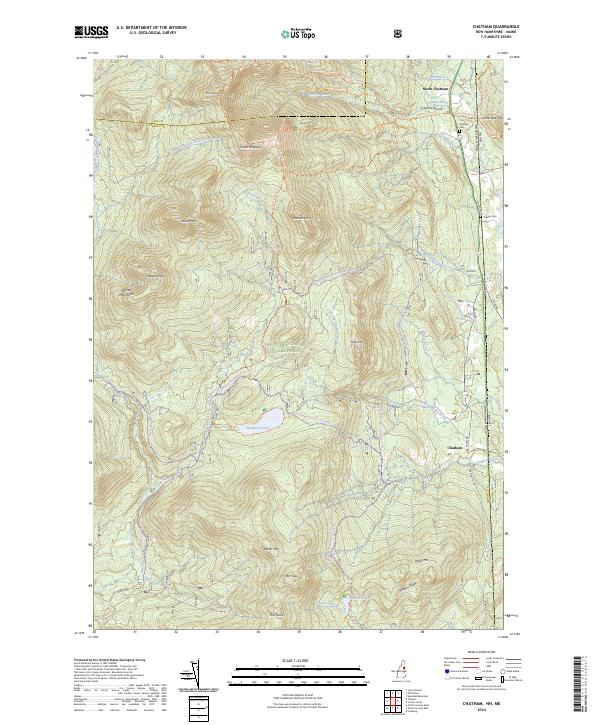 Chatham topographic map thumbnail