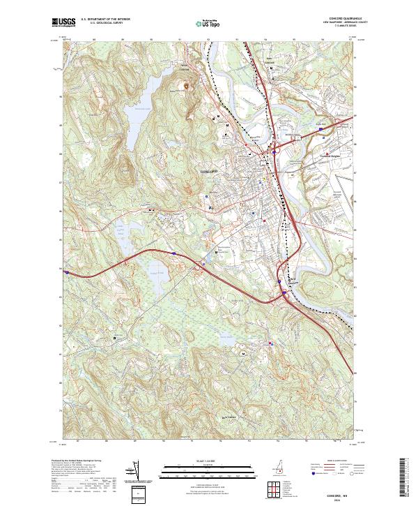 Concord topographic map thumbnail