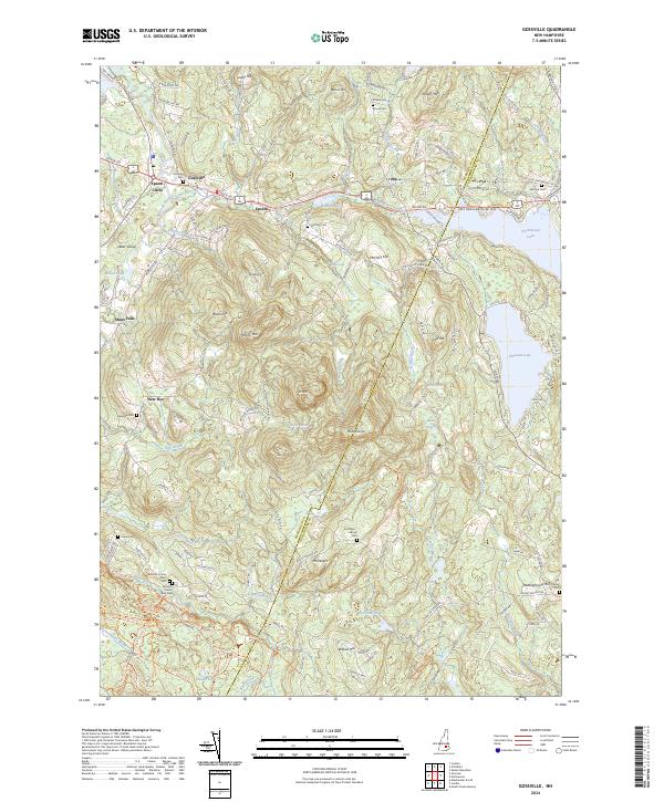 Gossville topographic map thumbnail