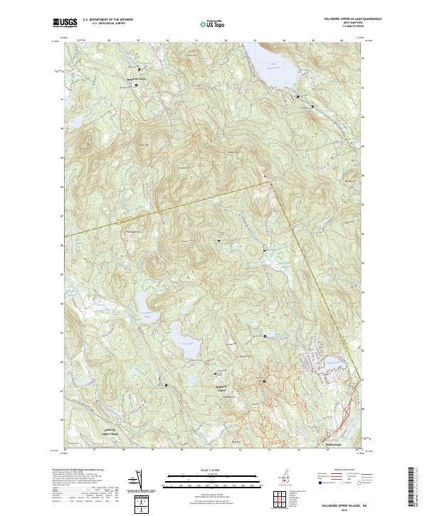 Hillsboro Upper Village topographic map thumbnail