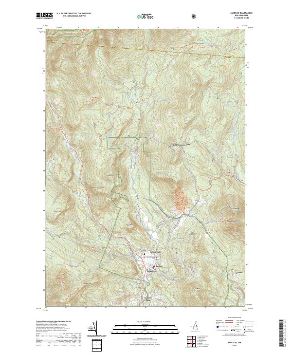 Jackson topographic map thumbnail