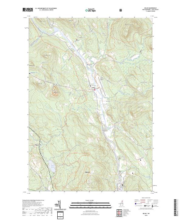 Milan topographic map thumbnail