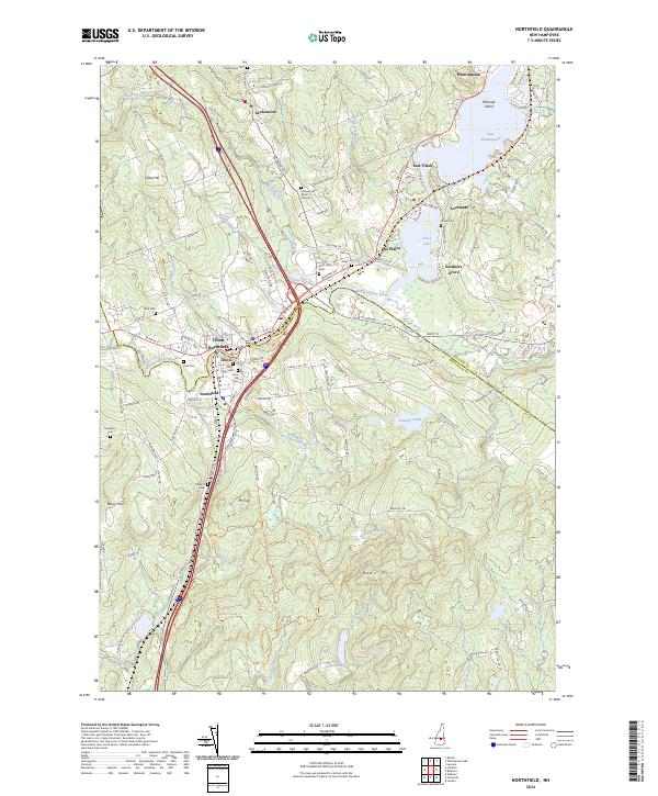 Northfield topographic map thumbnail