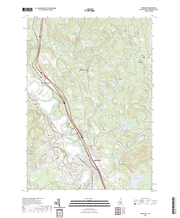 Penacook topographic map thumbnail