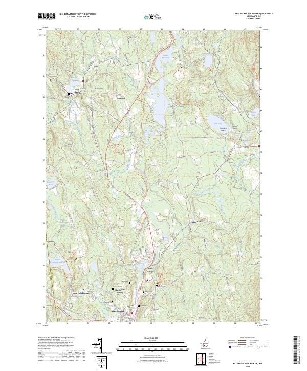 Peterborough North topographic map thumbnail