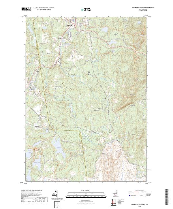 Peterborough South topographic map thumbnail