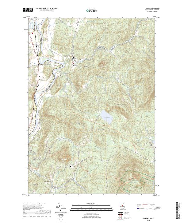 Piermont topographic map thumbnail