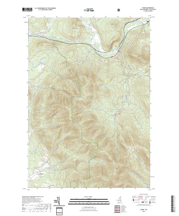 Stark topographic map thumbnail