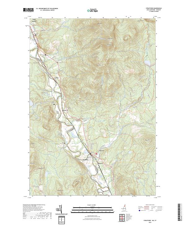 Stratford topographic map thumbnail