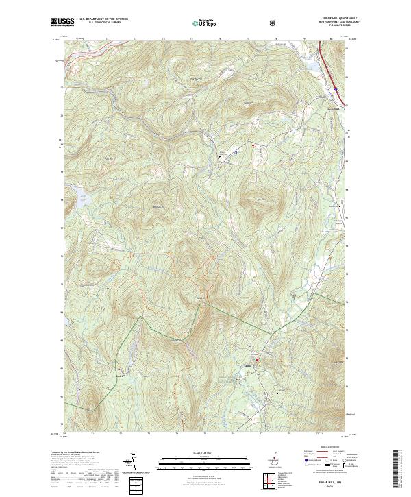 Sugar Hill topographic map thumbnail