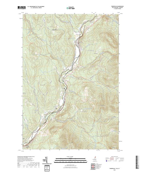 Tinkerville topographic map thumbnail