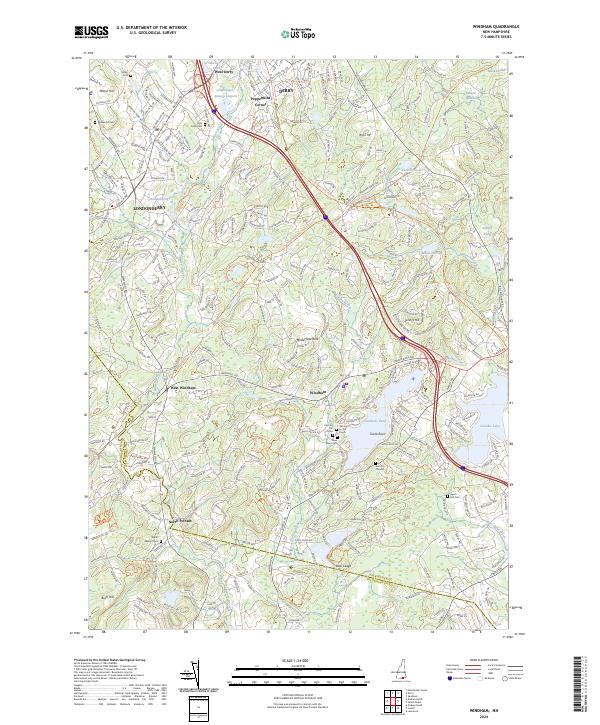 Windham topographic map thumbnail