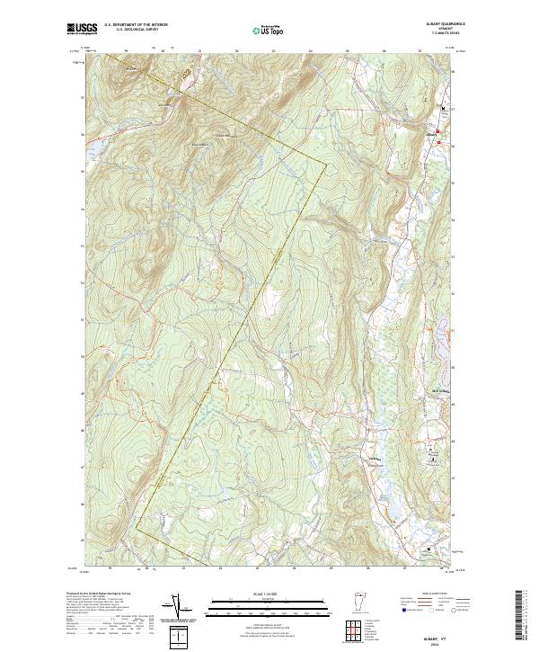 Albany topographic map thumbnail