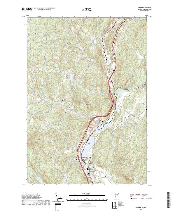 Barnet topographic map thumbnail