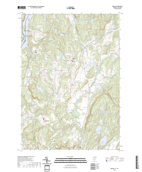 Benson topographic map thumbnail