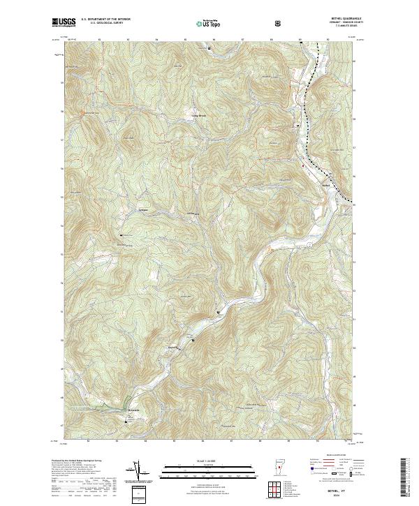 Bethel topographic map thumbnail