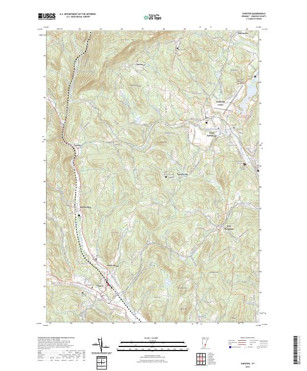 Chester topographic map thumbnail