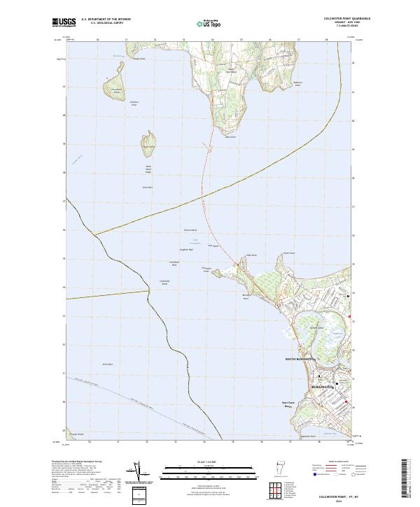 Colchester Point topographic map thumbnail