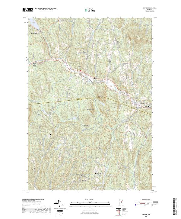 Groton topographic map thumbnail