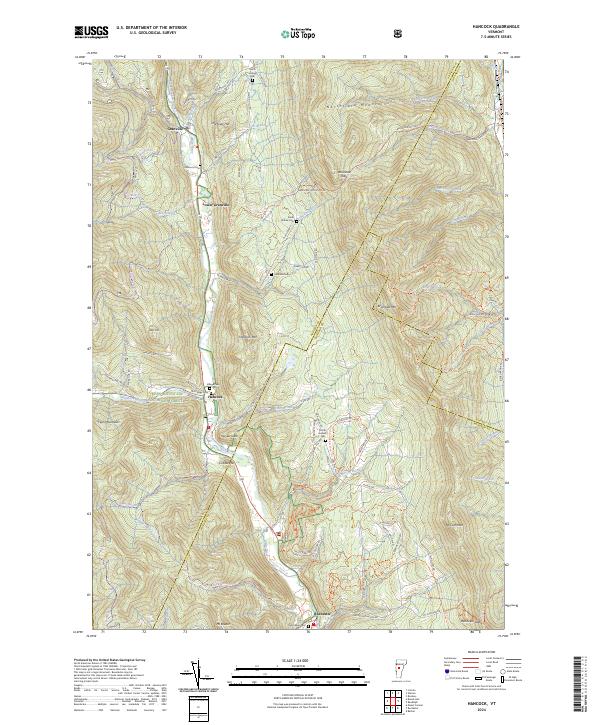 Hancock topographic map thumbnail