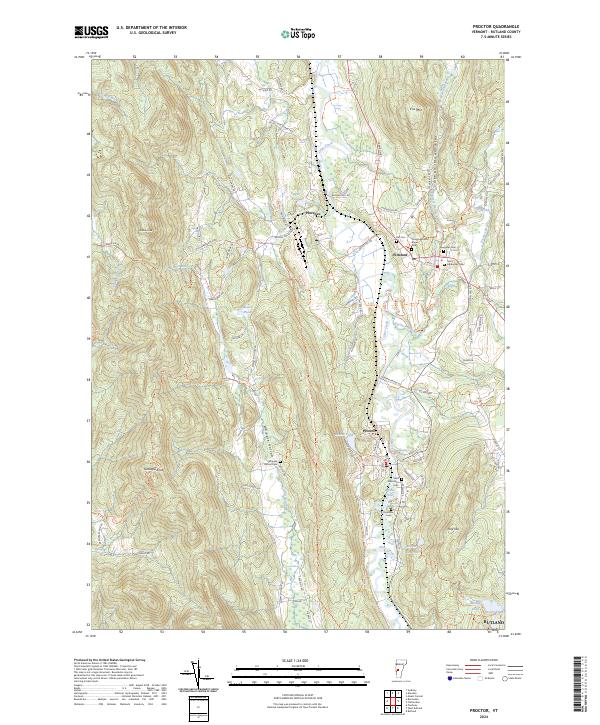 Proctor topographic map thumbnail