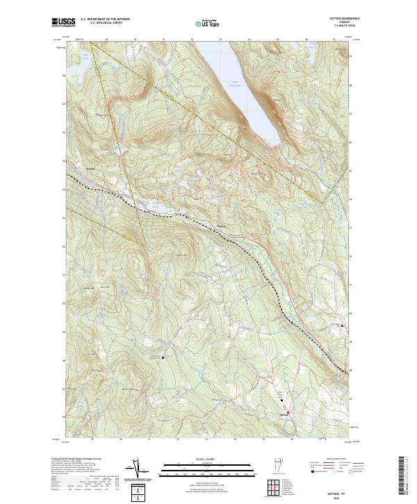 Sutton topographic map thumbnail