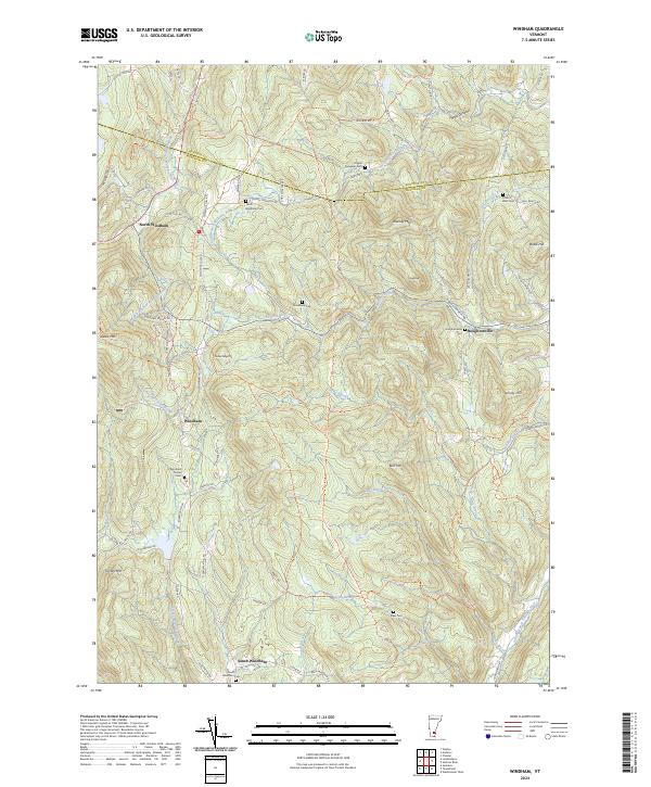 Windham topographic map thumbnail