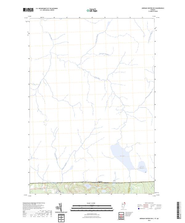 Morgan Center OE N topographic map thumbnail