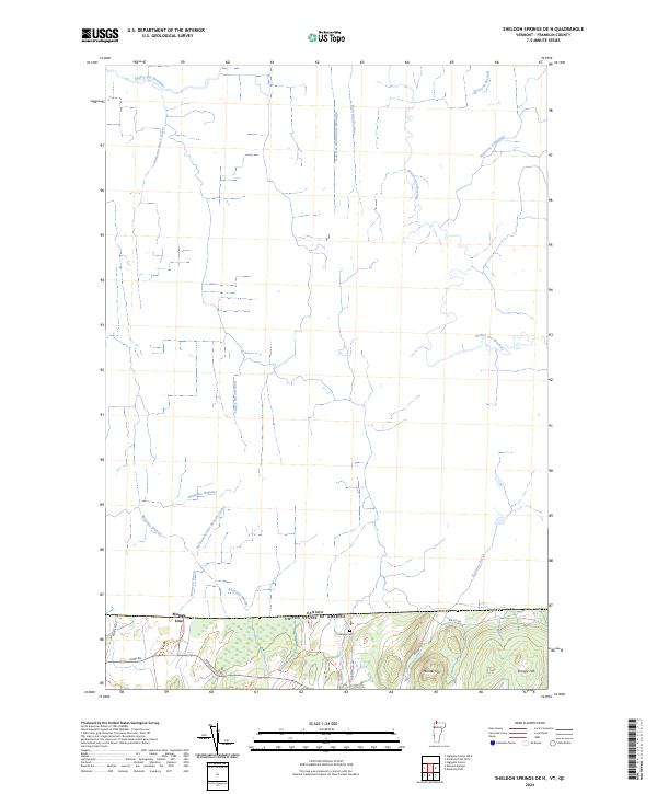 Sheldon Springs OE N topographic map thumbnail