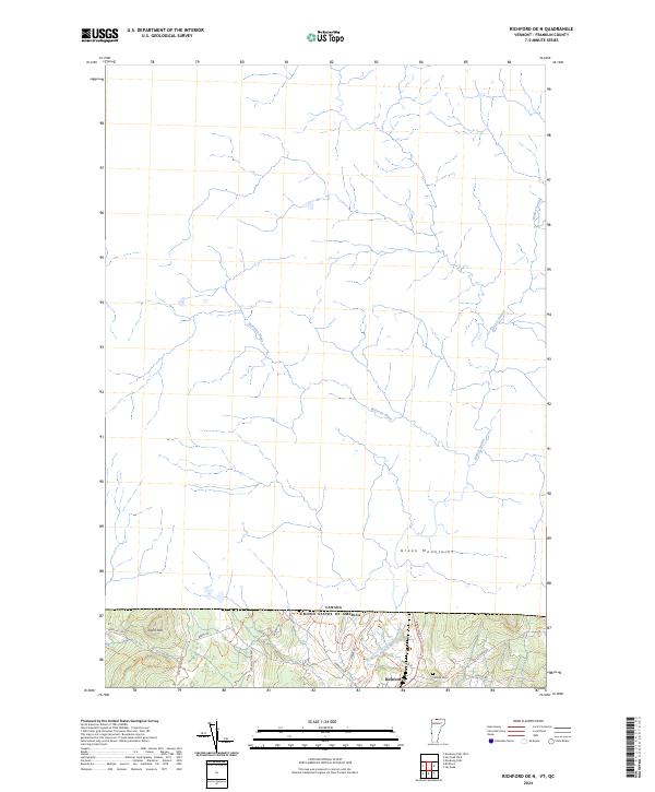Richford OE N topographic map thumbnail