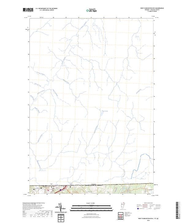 West Charleston OE N topographic map thumbnail