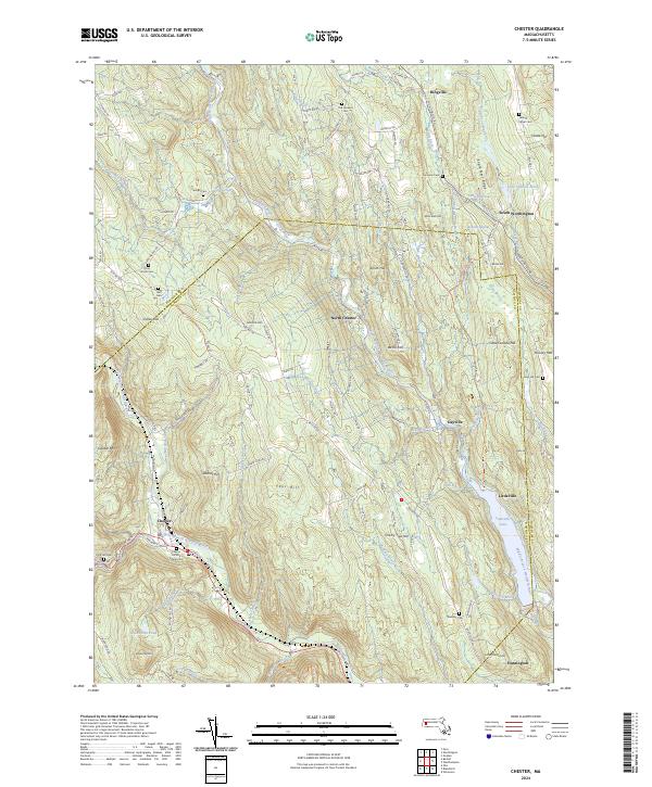 Chester topographic map thumbnail