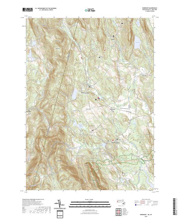 Egremont topographic map thumbnail