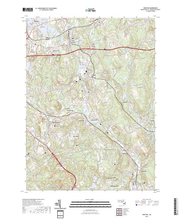 Grafton topographic map thumbnail
