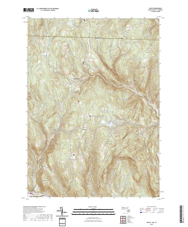 Heath topographic map thumbnail