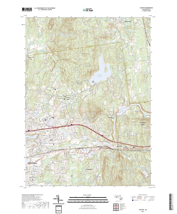 Ludlow topographic map thumbnail