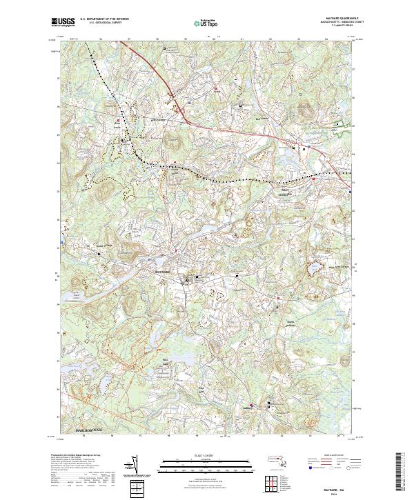 Maynard topographic map thumbnail
