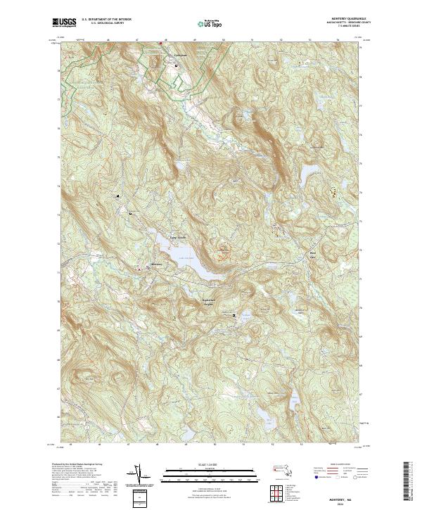 Monterey topographic map thumbnail