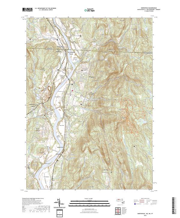 Northfield topographic map thumbnail